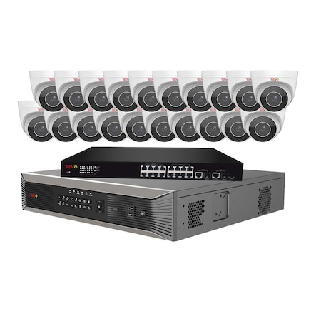 Revo America Ultra HD Plus 32 Channel Surveillance System with 20 Audio Capable Cameras RUP321BNDL-7